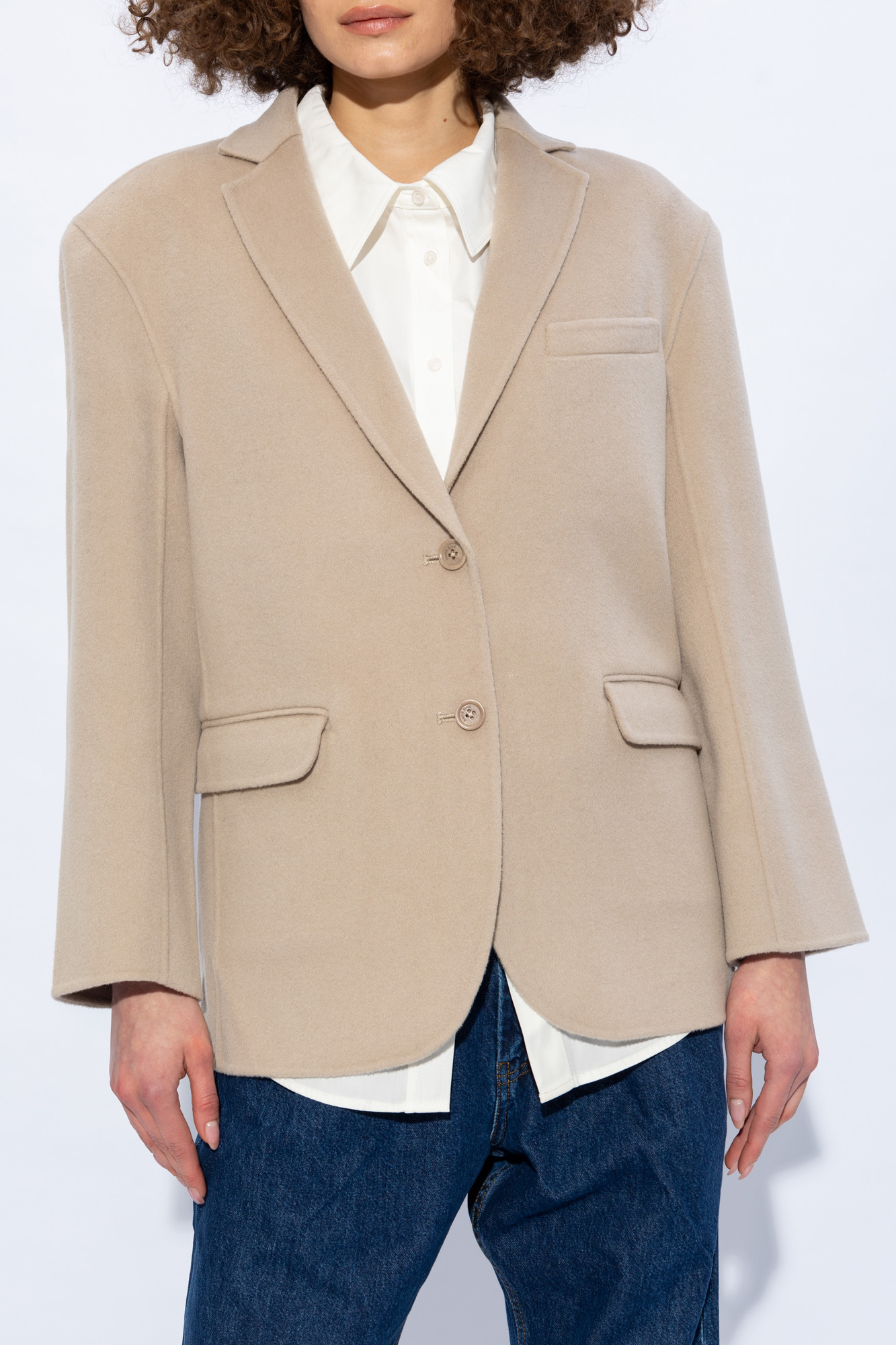 Anine Bing Quinn wool blazer Women s Clothing Vitkac